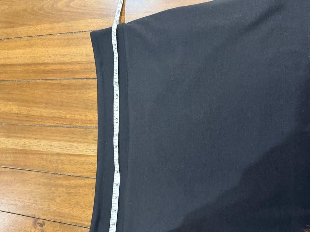 Banana Republic Black Solid A-Line Mini Skirt High Rise Lined Zip Size 10 - Picture 4 of 9